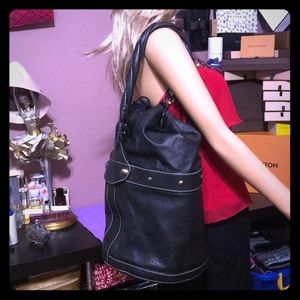 Fendi bucket bag black